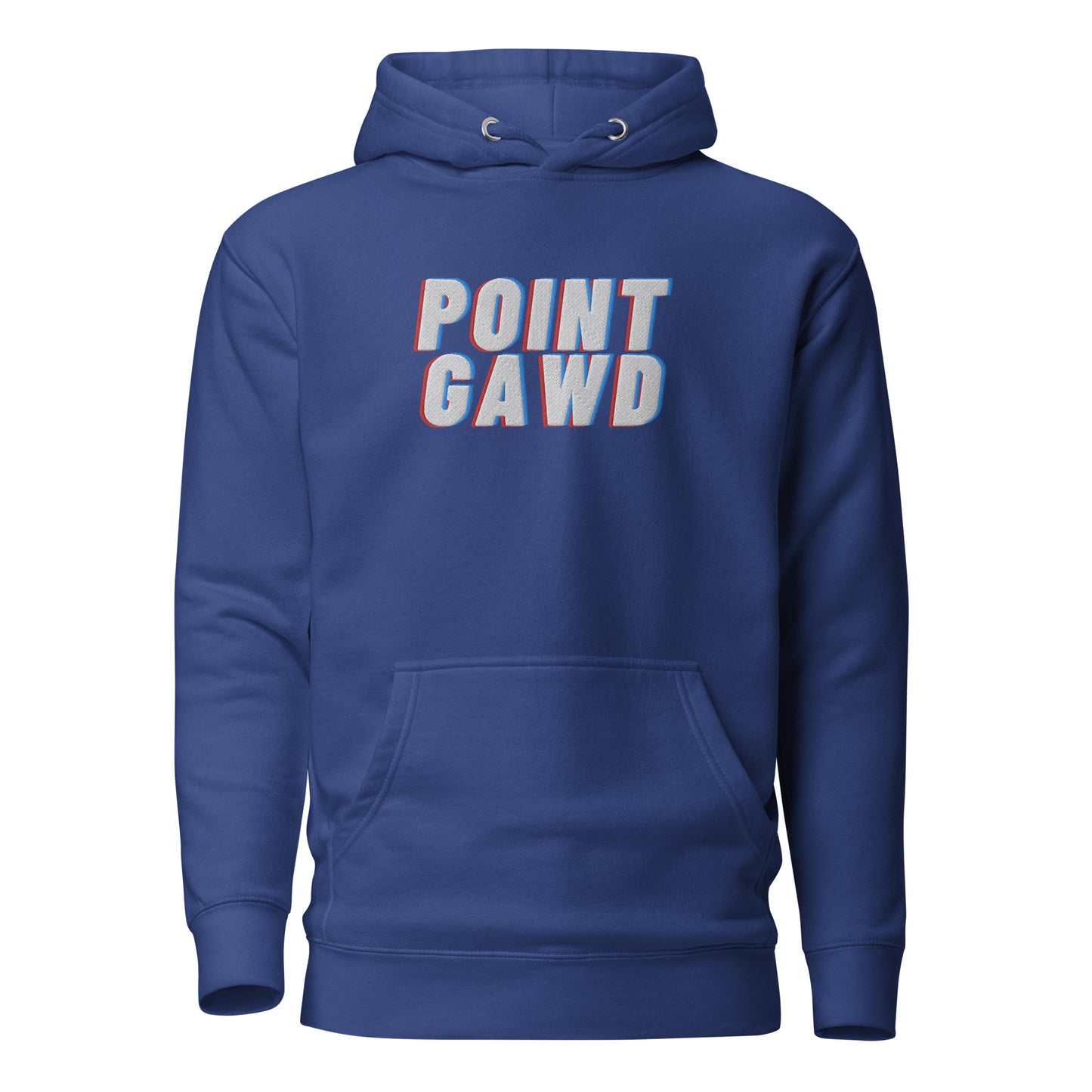 "Point Gawd" Embroidered Hoodie V2