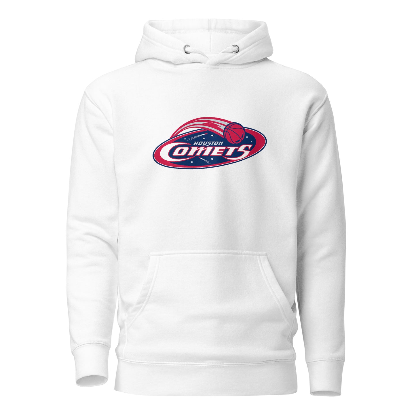 Retro Houston Comets 4x Championship Print Hoodie