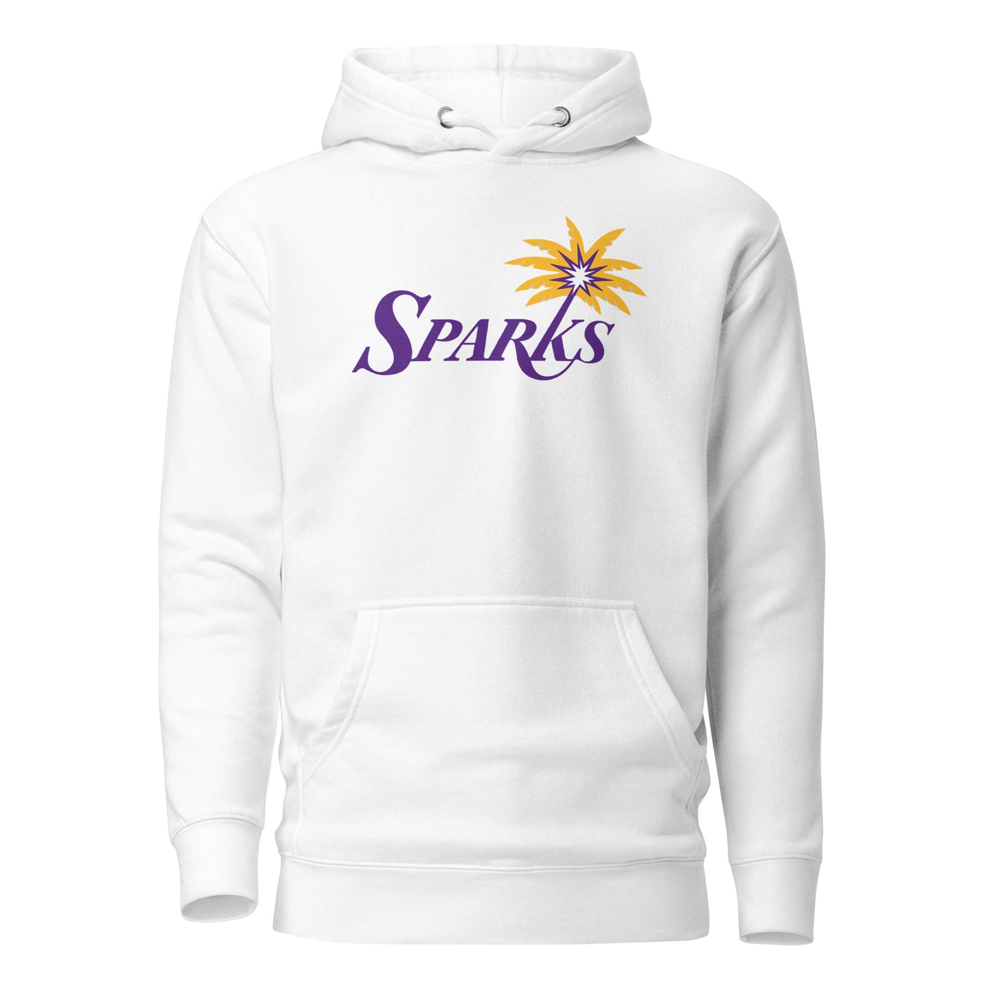 Retro LA Sparks Print Hoodie