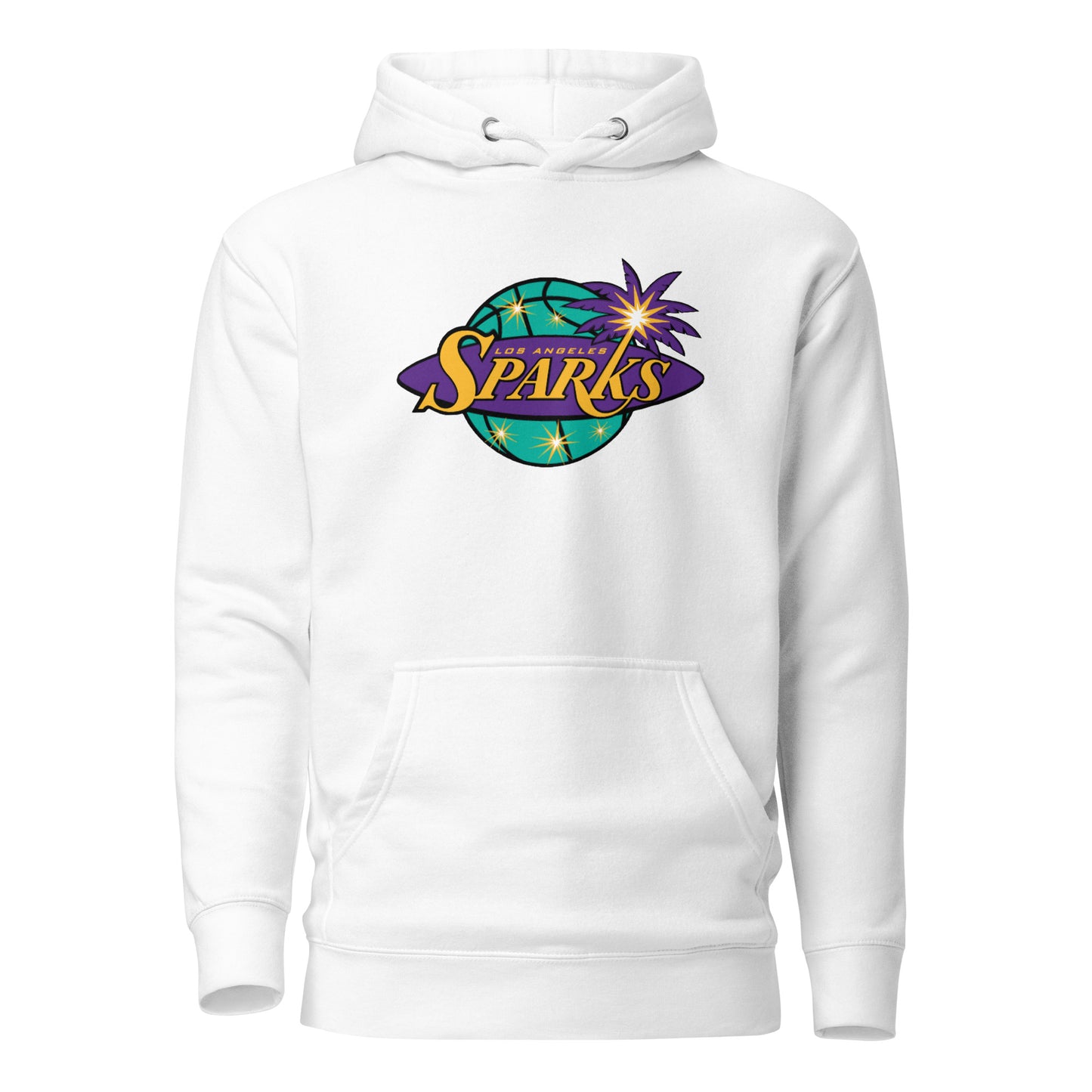 Retro LA Sparks Print Hoodie V2