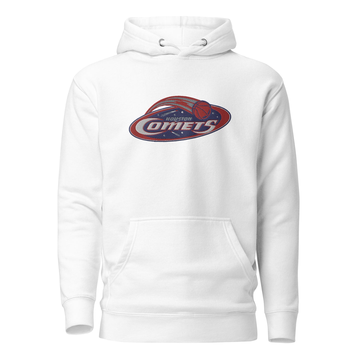 Retro Houston Comets Embroidered Hoodie