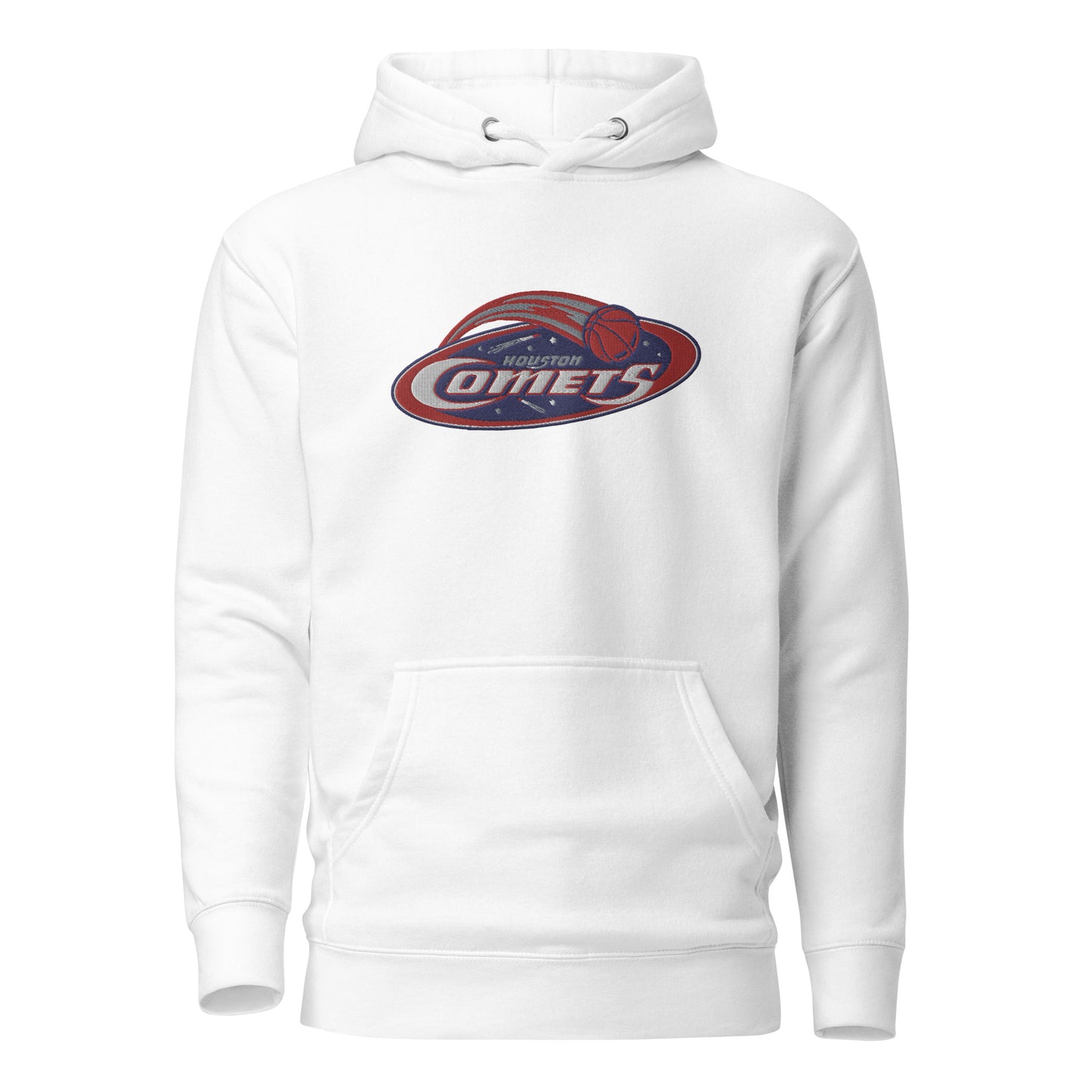 Retro Houston Comets 4x Championship Embroidered Hoodie