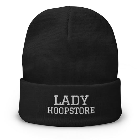 Lady Hoopstore Varsity Embroidered Beanie V2