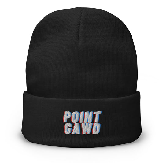 Point Gawd Embroidered Beanie V2