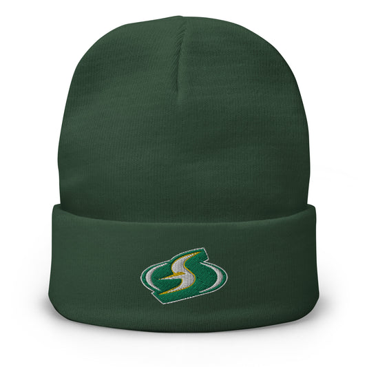 Retro Seattle Storm Embroidered Beanie