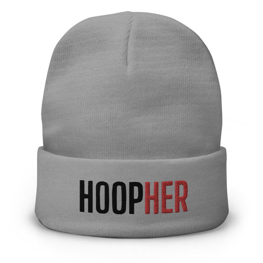 "HOOPHER" Embroidered Beanie V2