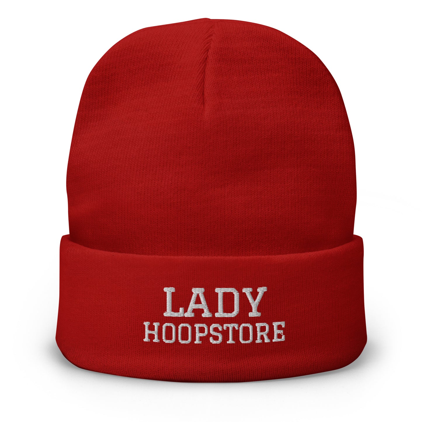 Lady Hoopstore Varsity Embroidered Beanie V2