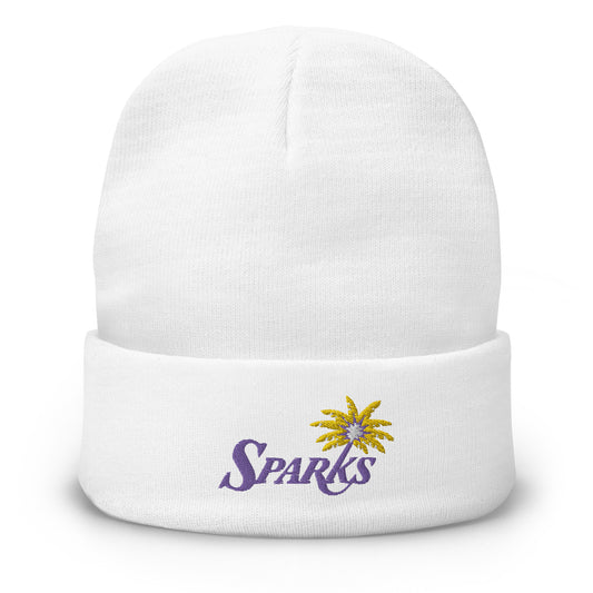Retro LA Sparks Embroidered Beanie