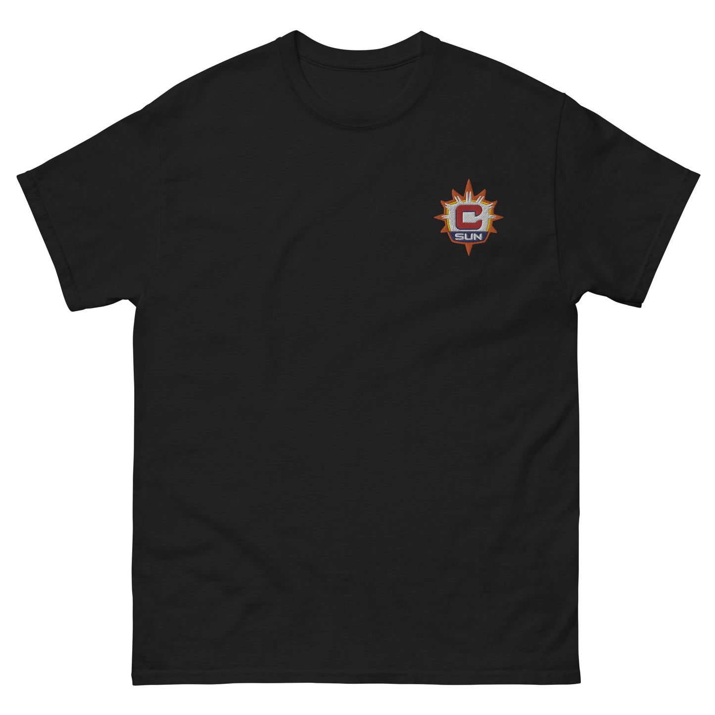 Retro Connecticut Sun Embroidered Classic Tee
