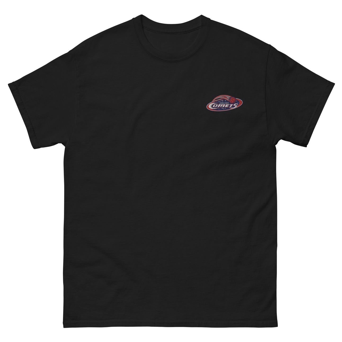Retro Houston Comets Small Logo Embroidered Tee