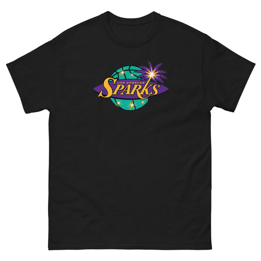 Retro LA Sparks Center Logo Classic Tee