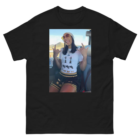"4 Shots In" Aja Wilson Championship Celebration Classic Tee
