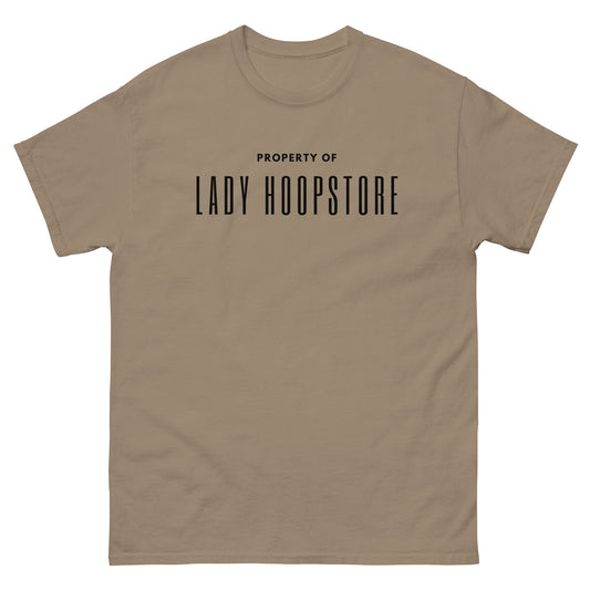Property of Lady Hoopstore Classic Tee V1