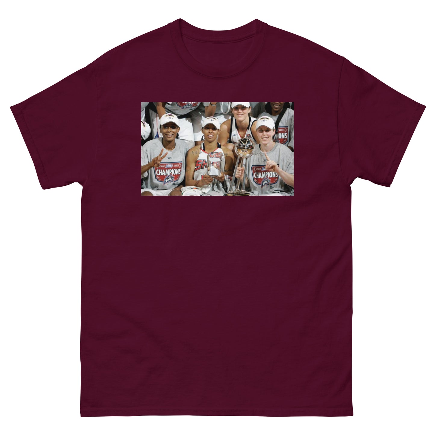 Retro Detroit Shock Championship Classic Tee V1