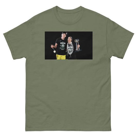 Breanna Stewart and Sue Bird Championship Photo Classic Tee