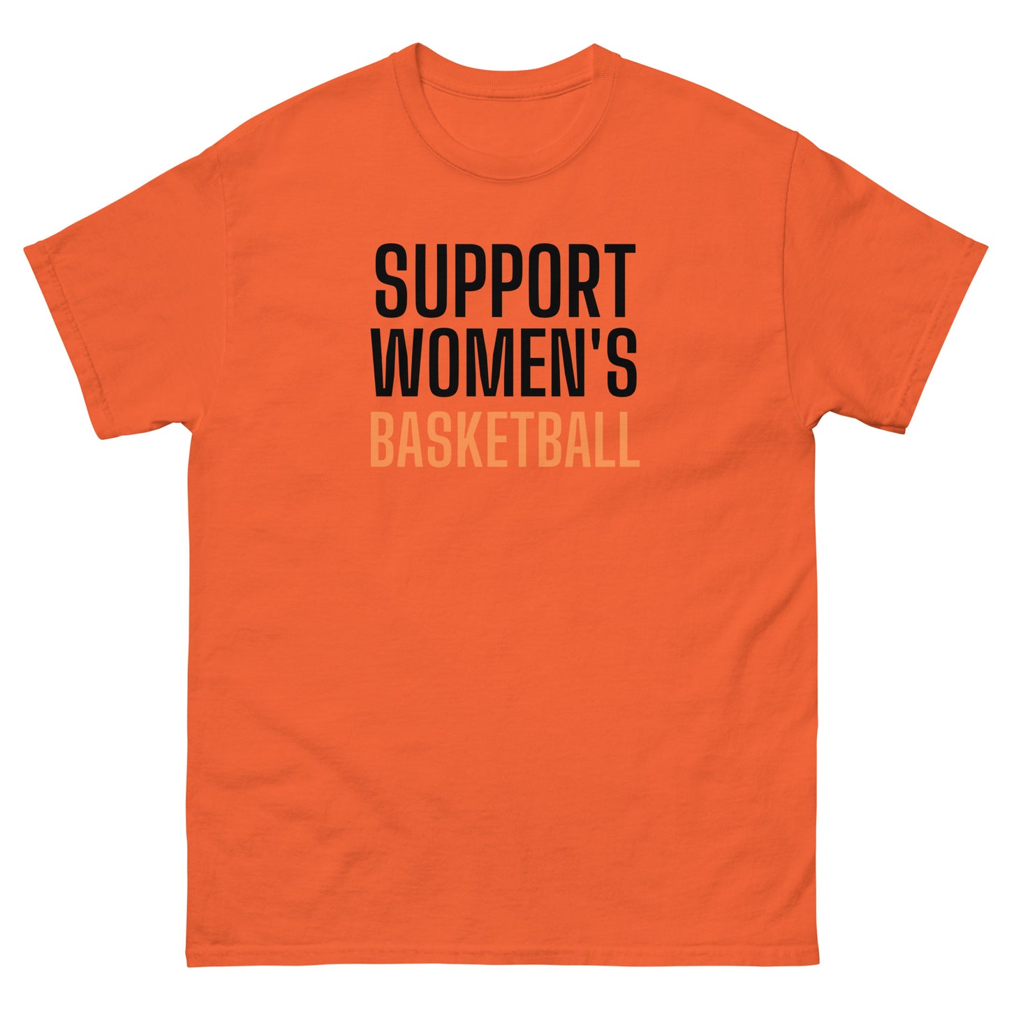 SUPPORT WOMEN'S BASKETBALL Classic Tee V2