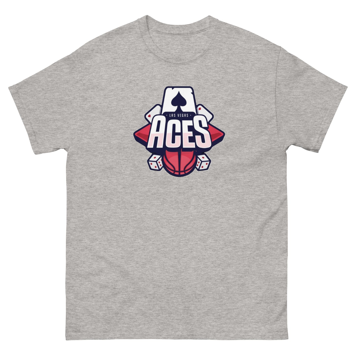 Retro Las Vegas Aces Center Logo Classic Tee