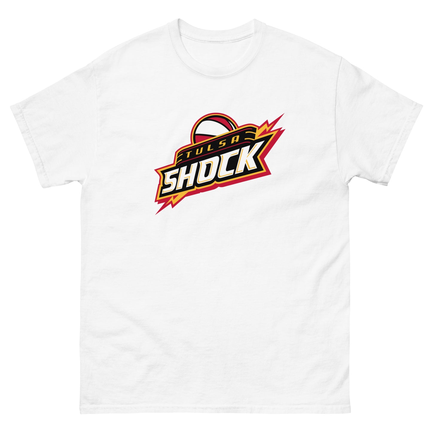 Retro Tulsa Shock Center Logo Classic Tee