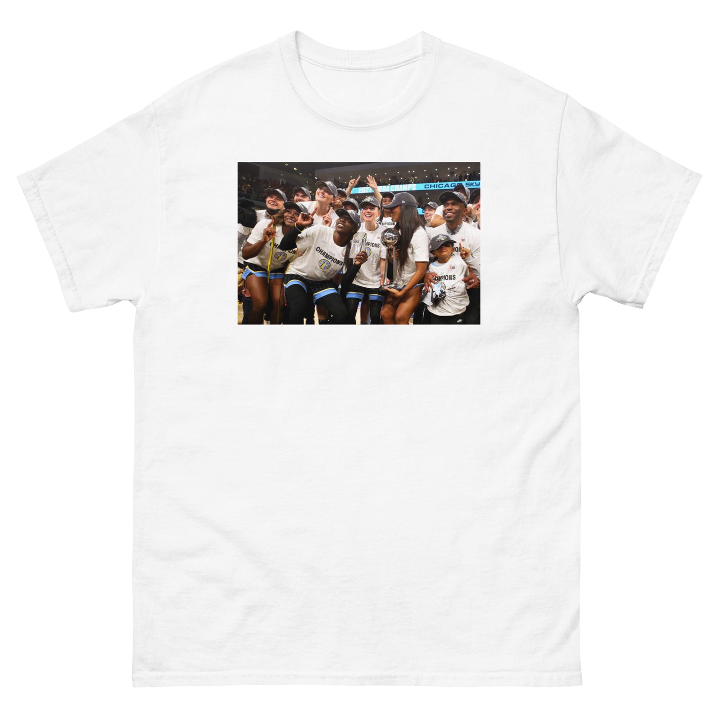 Chicago Sky Championship Celebration Classic Tee