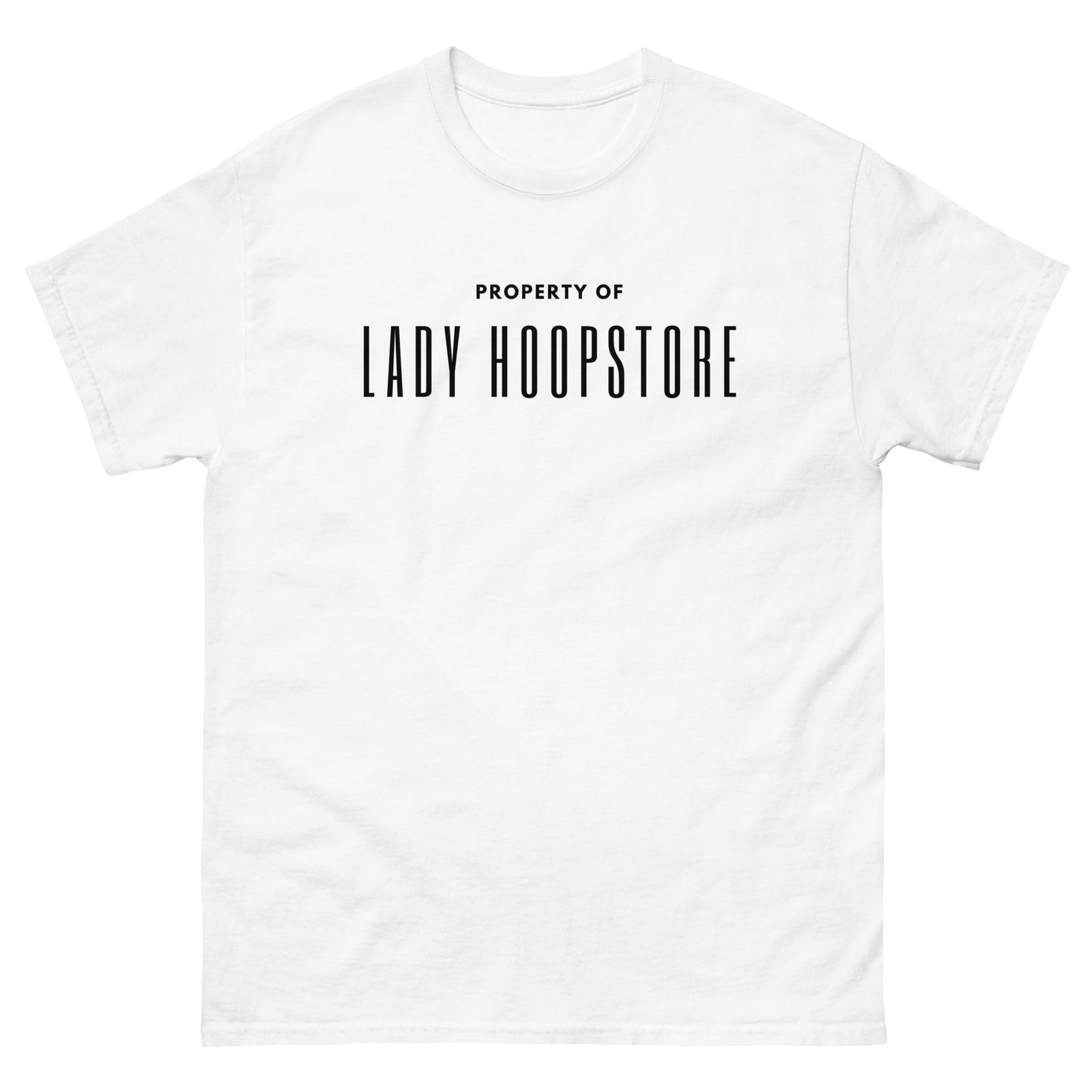 Property of Lady Hoopstore Classic Tee V1