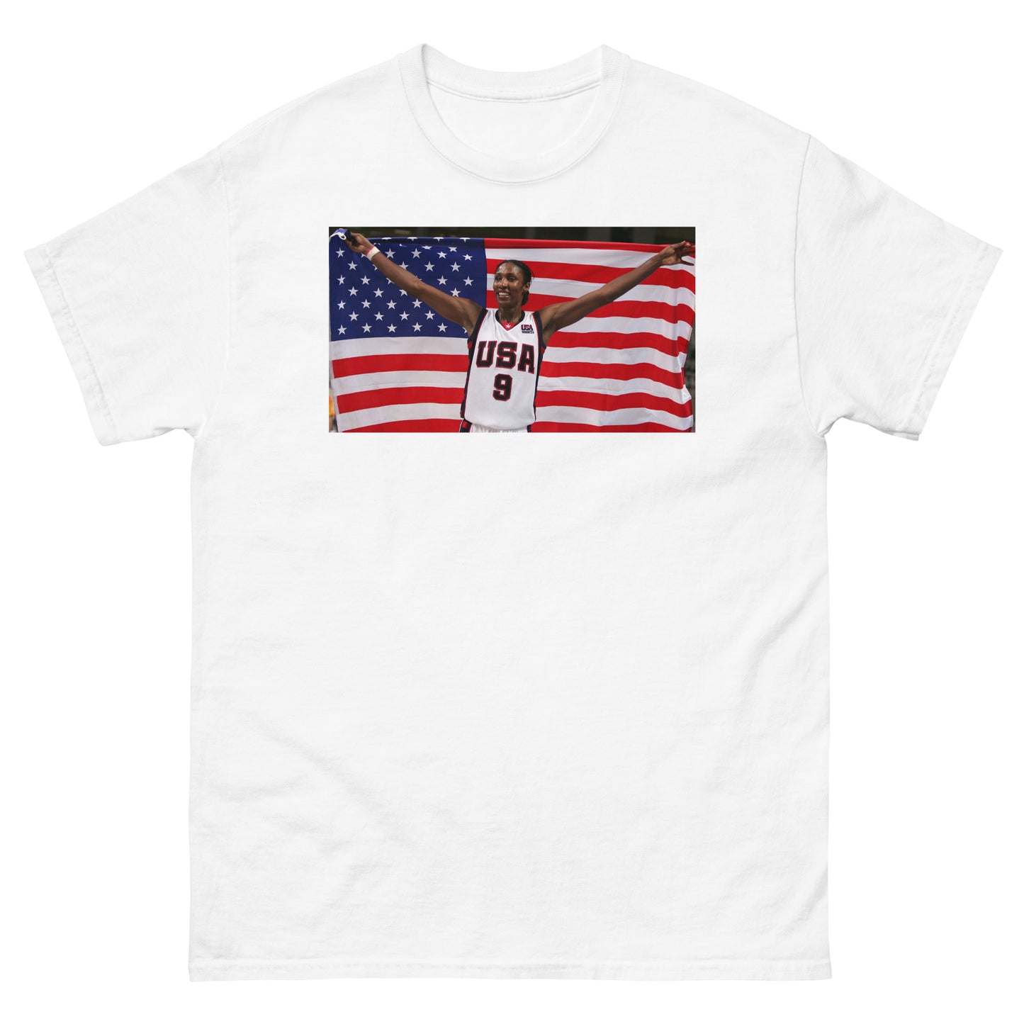 Lisa Leslie USA Olympic Team Classic Tee