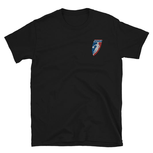 Retro WNBA Logo Softstyle Tee (Embroidered)