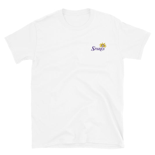 Retro LA Sparks Logo Softstyle Tee (Embroidered)