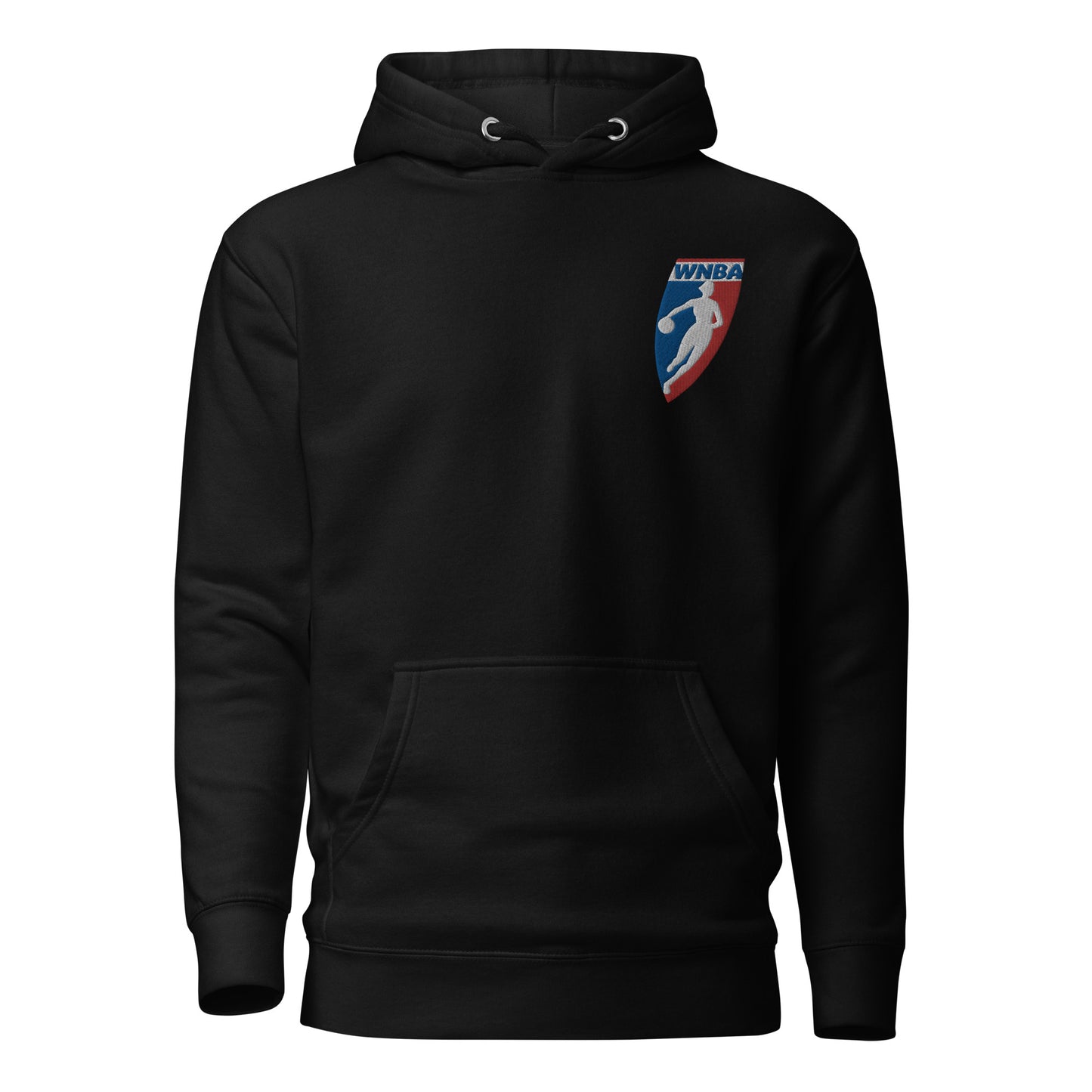 Retro WNBA Logo Embroidered Hoodie V1
