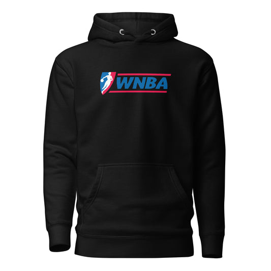 Retro WNBA Logo Embroidered Hoodie V2