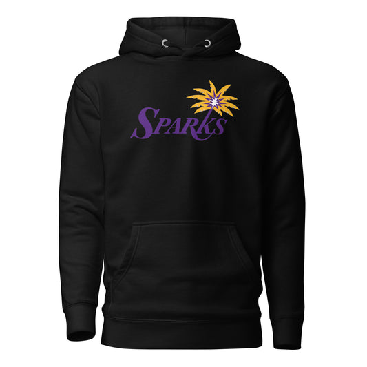 Retro LA Sparks Print Hoodie