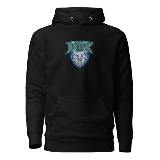 Retro Minnesota Lynx Embroidered Hoodie