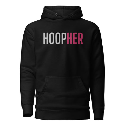 "HOOPHER" Embroidered Hoodie V4