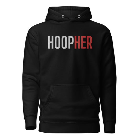 "HOOPHER" Embroidered Hoodie V6