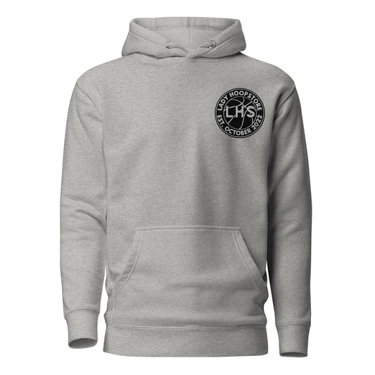 Official Black LHS Seal Embroidered Hoodie
