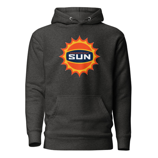 Retro Connecticut Sun Print Hoodie