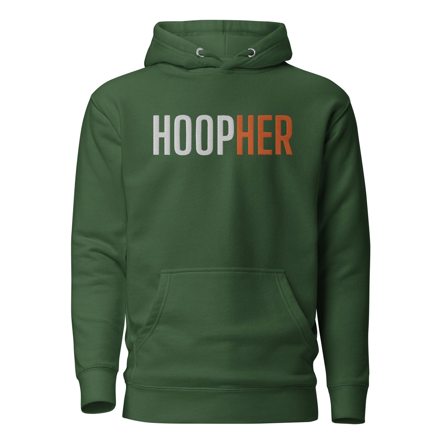 "HOOPHER" Embroidered Hoodie V5
