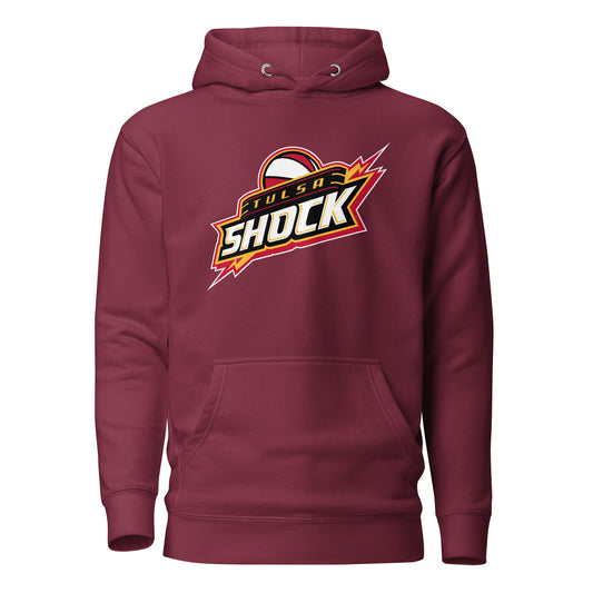 Retro Tulsa Shock Print Hoodie