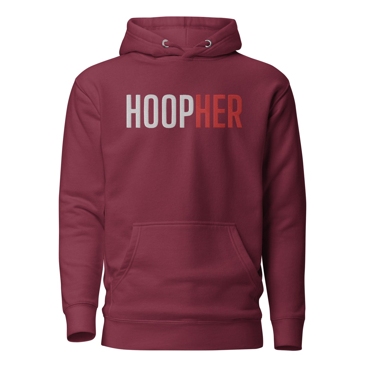 "HOOPHER" Embroidered Hoodie V6