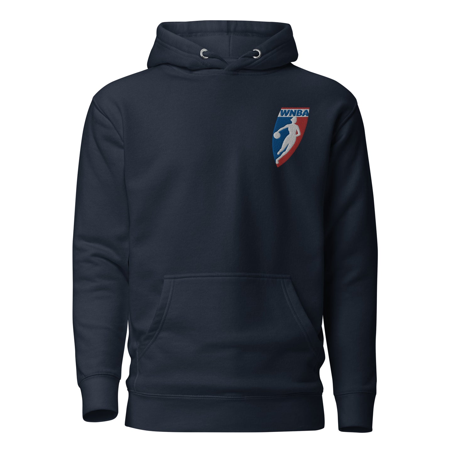 Retro WNBA Logo Embroidered Hoodie V1