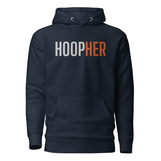"HOOPHER" Embroidered Hoodie V5