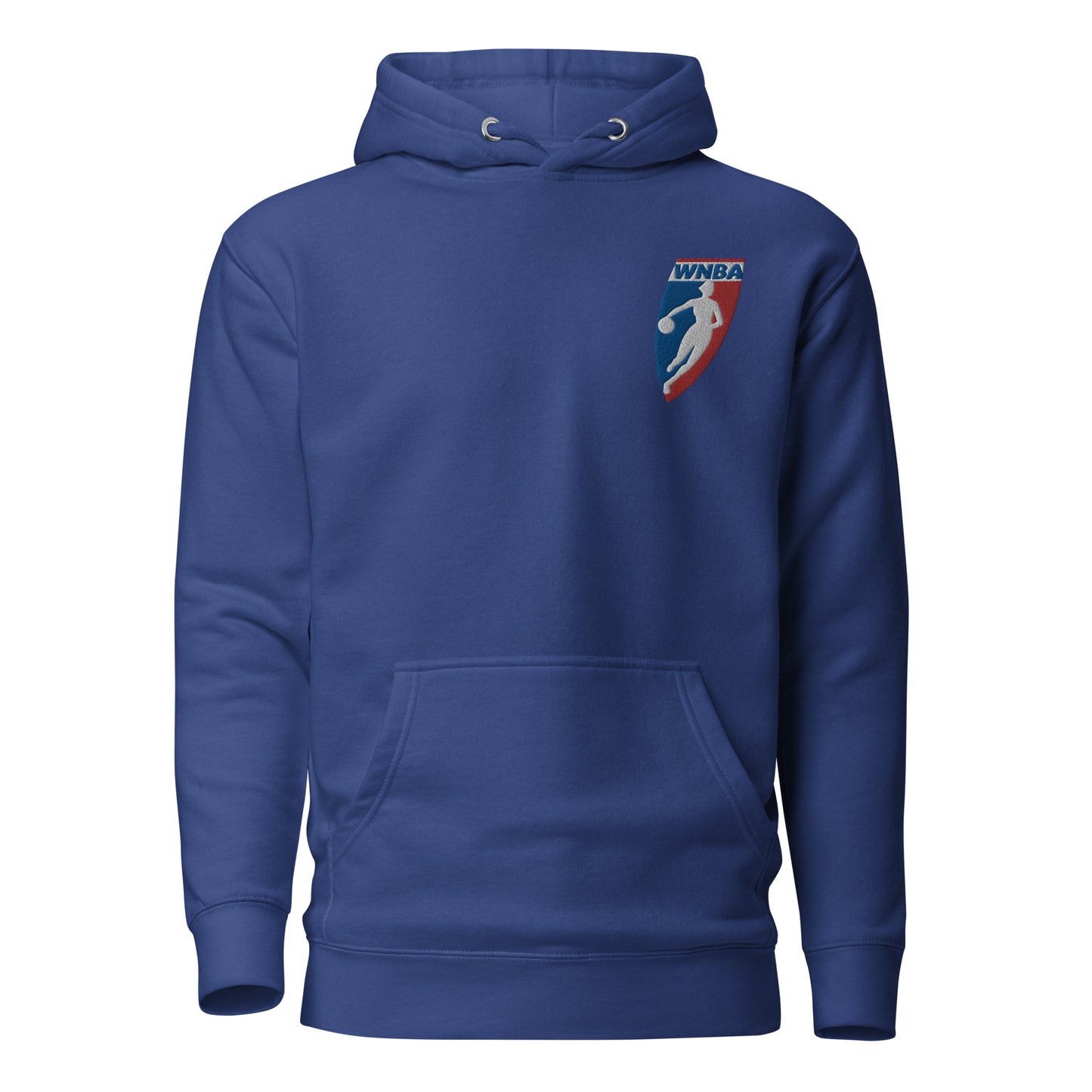 Retro WNBA Logo Embroidered Hoodie V1