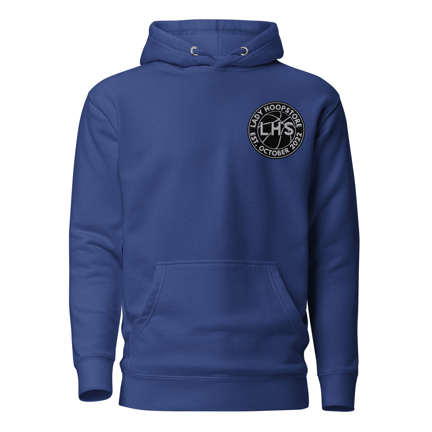 Official Black LHS Seal Embroidered Hoodie