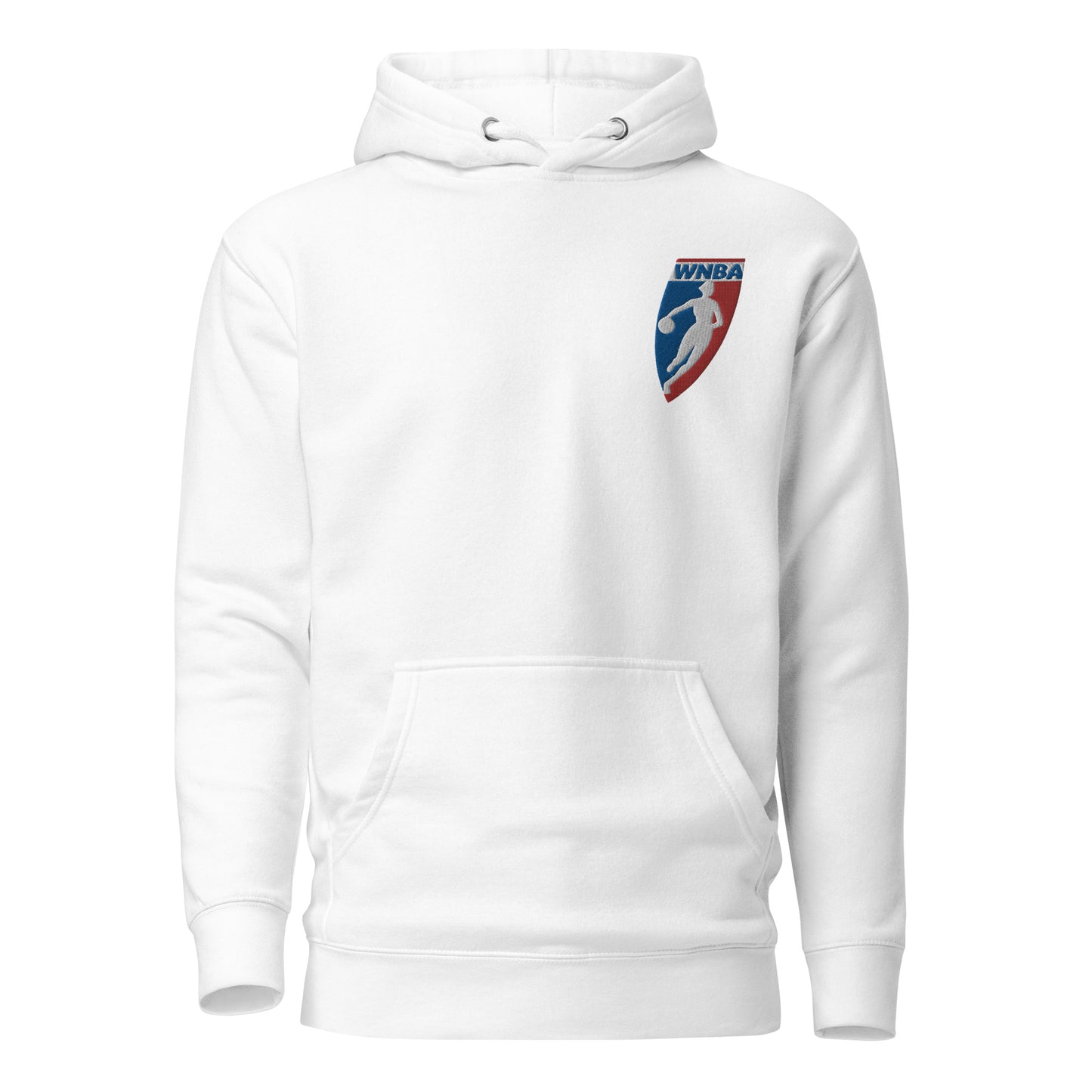 Retro WNBA Logo Embroidered Hoodie V1