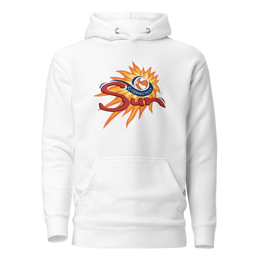 Retro Connecticut Sun Print Hoodie V2