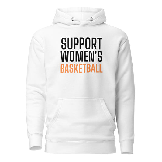 SUPPORT WOMEN'S BASKETBALL Print Hoodie V1