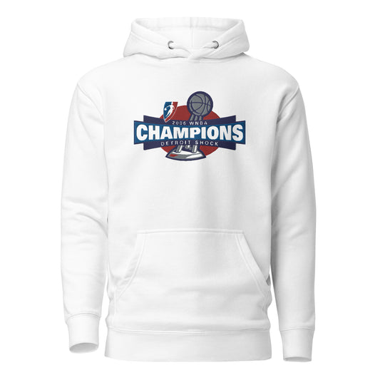 Retro Detroit Shock 2006 Championship Embroidered Hoodie