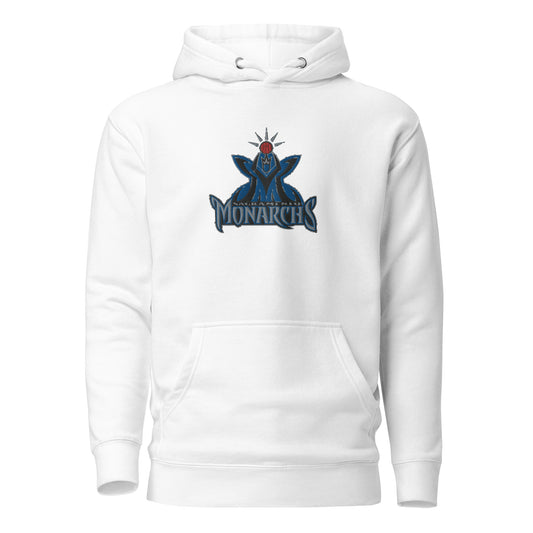 Retro Sacramento Monarchs Embroidered Hoodie V1
