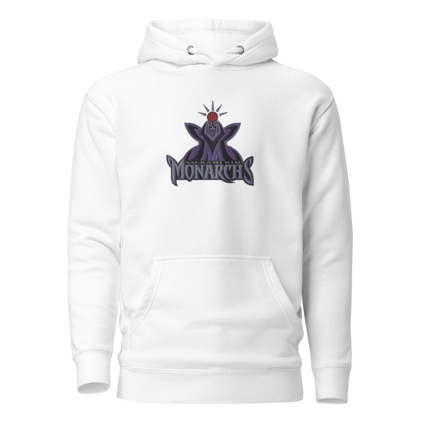 Retro Sacramento Monarchs Embroidered Hoodie V2